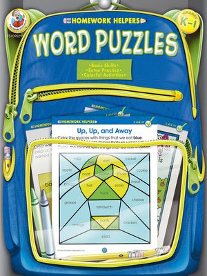 cover image of Word Puzzles, Grades K--1